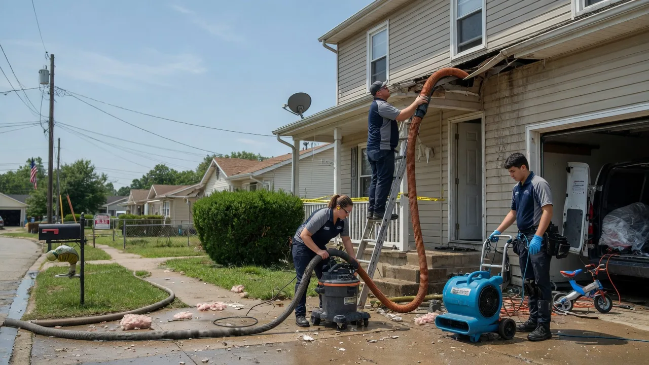Water Damage Restoration in Bement, IL near me
